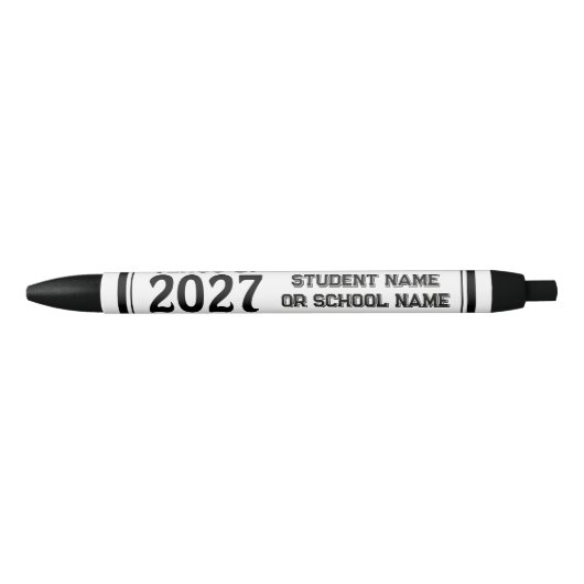 Star Class of 2027 Graduation  黒ボールペン (正面)