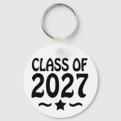 Star Class of 2027 Photo Graduation キーホルダー (正面)