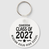 Star Class of 2027 Photo Graduation キーホルダー (正面)