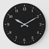 Star Clock 2026 Version ラージ壁時計 (正面)