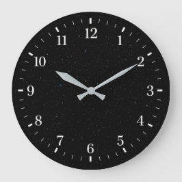 Star Clock 2026 Version ラージ壁時計