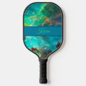 Star Cluster NGC 2074 in Cosmic Cloudお名前 ピックルボールラケット (正面)