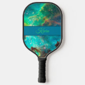 Star Cluster NGC 2074 in Cosmic Cloudお名前 ピックルボールラケット (裏面)