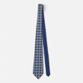 Star Cross Blue Neck Tie ネクタイ (正面)
