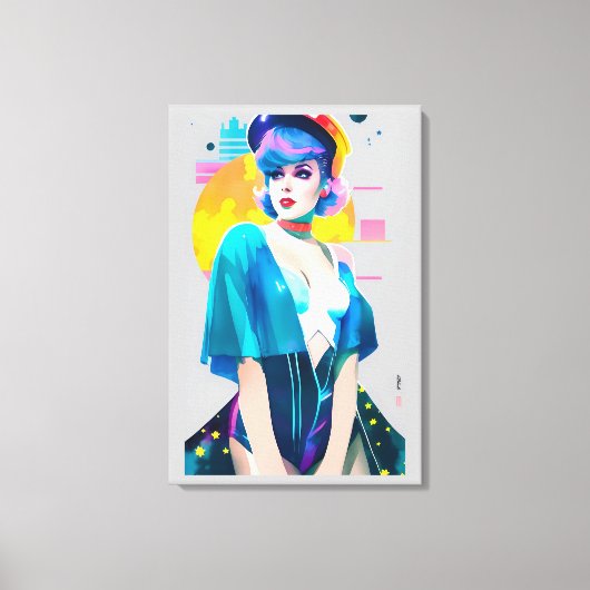 Star Dancer キャンバスプリント (正面)