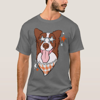 Star Dog funny family Tシャツ