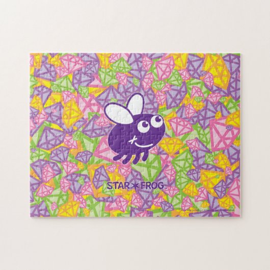 STAR*FROG™および宝石のパズルは飛びます ジグソーパズル (横)