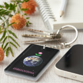 STAR*FROG™の地球Keychain キーホルダー (正面右)