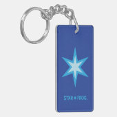 STAR-FROG™の星Keychain キーホルダー (正面左)