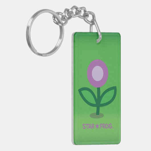 STAR*FROG™の花Keychain キーホルダー (正面左)