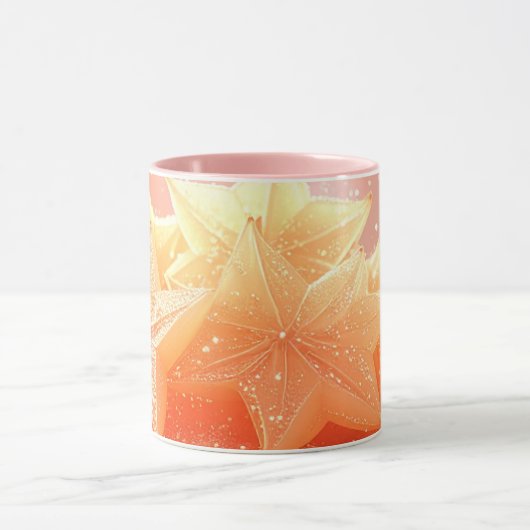 STAR FRUIT - CARAMBOLE - EXOTIC FRUITS マグカップ (中央)