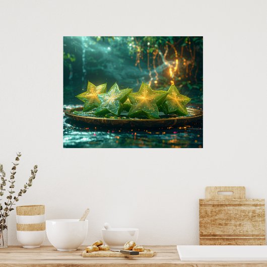 STAR FRUIT - EXOTIC FRUITS ポスター (キッチン)