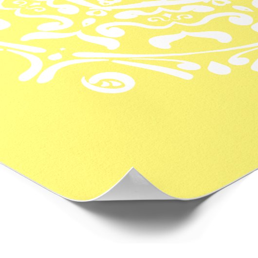 Star Fruit Mandala ポスター (角)