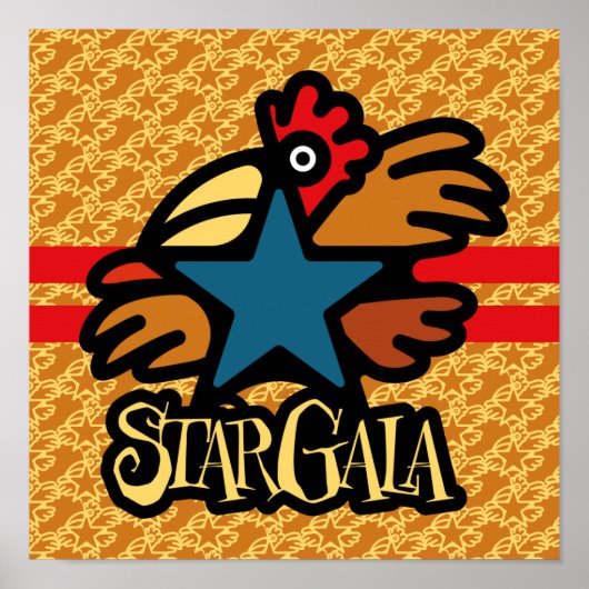 STAR GALA /ESTRELLA GALLO  BY MASANSER PIXELAT ポスター (正面)