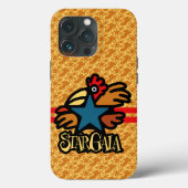 STAR GALA /ESTRELLA GALLO  BY MASANSER PIXELAT Case-Mate iPhoneケース (裏面)