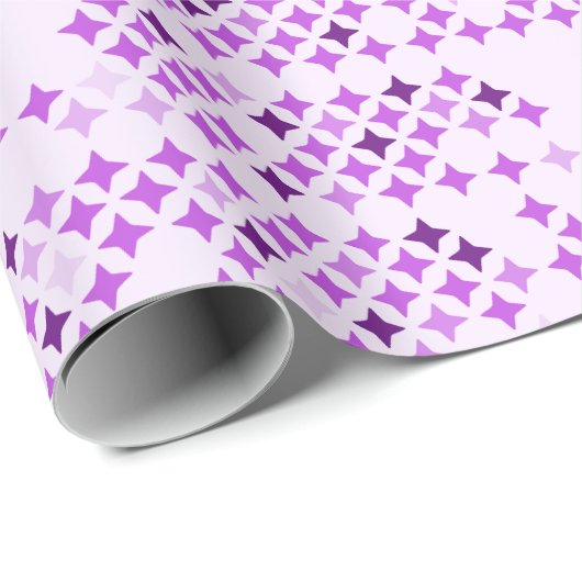 Star Grid Pattern ラッピングペーパー (ロールコーナー)