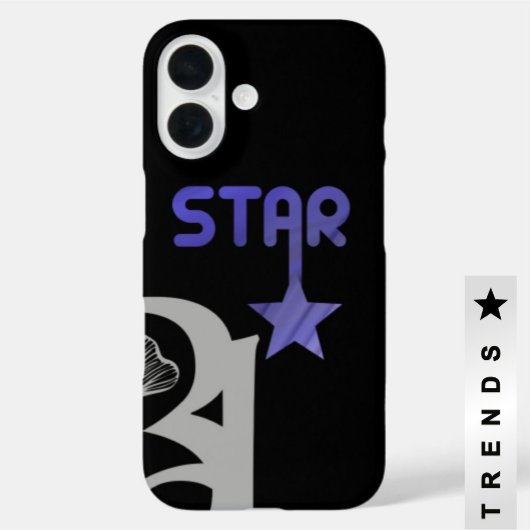 STAR iPhoneケース傾向抽象芸術ラベンダーバイオレット Case-Mate iPhoneケース