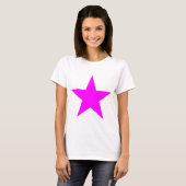 Star Magenta The Museum Zazzle Gives Tシャツ (正面フル)