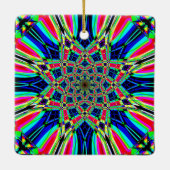 Star Mandela - 2色スキーム セラミックオーナメント (裏面)