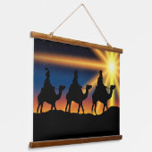 Star of Bethlehem, Christ is Born, 吊り下げ型タペストリー (傾斜あり)