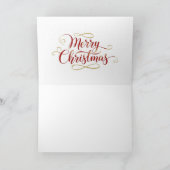 Star of Bethlehem Christmas Nativity Skyline Art シーズンカード (内部)