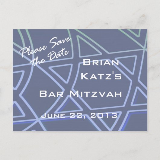 Star of Davidポストカード 案内ポストカード (正面)