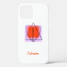 Star of David/ハートiPhone / iPadケース iPhone 12 Proケース