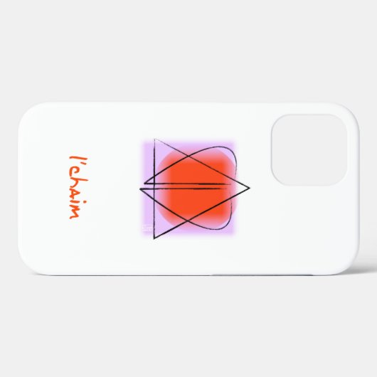 Star of David/ハートiPhone / iPadケース Case-Mate iPhoneケース (裏面 (横))