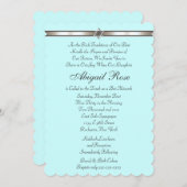 Star of David Any Colorバルミツワー 招待状 (正面/裏面)