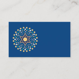 Star of David Business Card 名刺