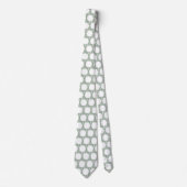 Star of David Eucalyptus Greenery Neck Tie ネクタイ (正面)