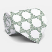 Star of David Eucalyptus Greenery Neck Tie ネクタイ (ロール)