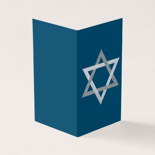 Star of David Hanukkahグリッター25pkカード (外部)