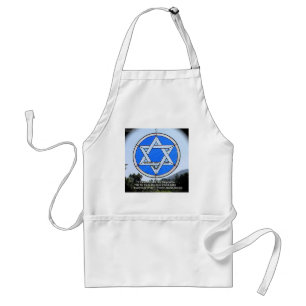 Star Of David & Jewishおもしろい引用文ギフト&カード スタンダードエプロン