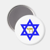 STAR of David & Symbol of LIFE マグネット (正面/裏面)