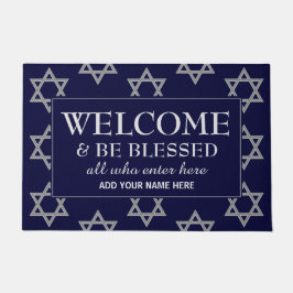 Star of David WELCOME ドアマット