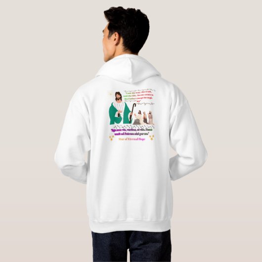 Star of Eternal Hope パーカ (裏面フル)