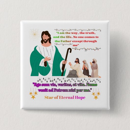 Star of Eternal Hope 缶バッジ (正面)