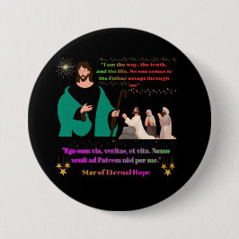 Star of Eternal Hope black 缶バッジ