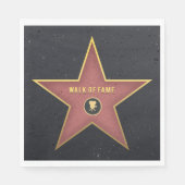 Star of Fame Celebration スタンダードランチョンナプキン (正面)
