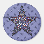 Star of Independence Magnet マグネット (正面)