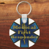 Star of Life – ファースト・レスポンダー キーホルダー (正面)
