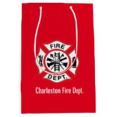 Star of Life、EMTロゴシンボル ミディアムペーパーバッグ (正面)