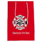 Star of Life、EMTロゴシンボル ミディアムペーパーバッグ (裏面)