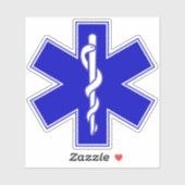 Star of Life(EMT) シール (シート)