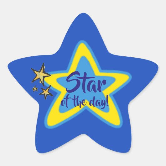 Star of the Day Student Stickers 星シール (正面)