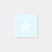 Star on Light Blue  ポストイット (正面)
