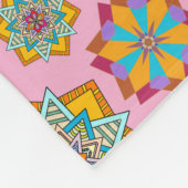 star pattern フリースブランケット (角)