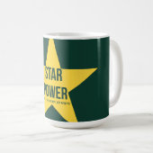 Star Power — 90s Maximalist Mug | Retro Art コーヒーマグカップ (正面右)