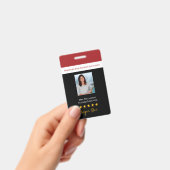 Star Schoolすごい先生ID写真 バッジ (手持ち)